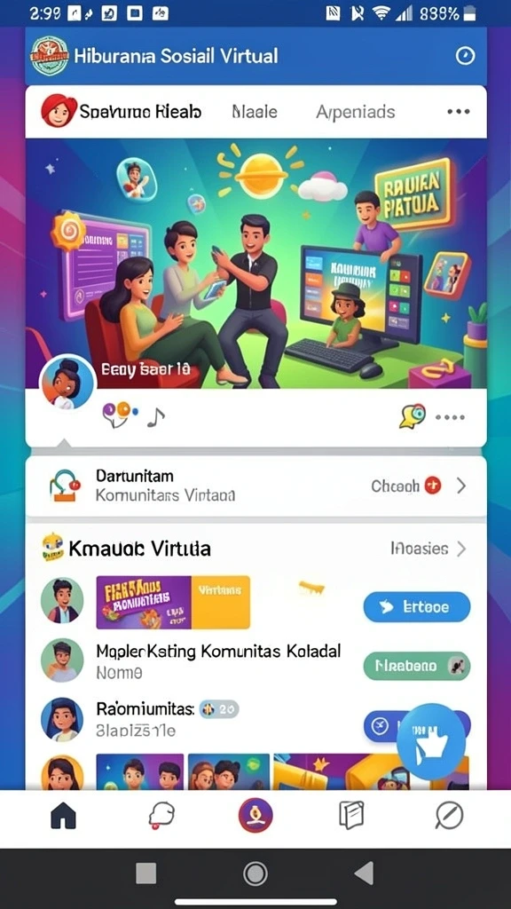 asia128 - Tampilan antarmuka yang menarik dan mudah digunakan.