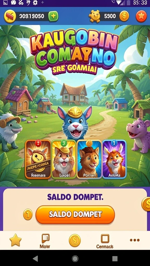 dewagaruda - Screenshot menampilkan karakter utama dalam aksi.