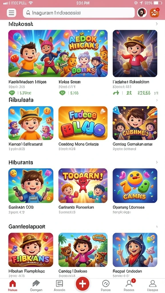 gim999 - Tampilan awal GIM999 yang menarik.