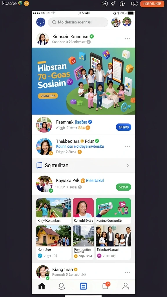 mixue88 - Fitur sosial untuk berkompetisi dengan pemain lain.