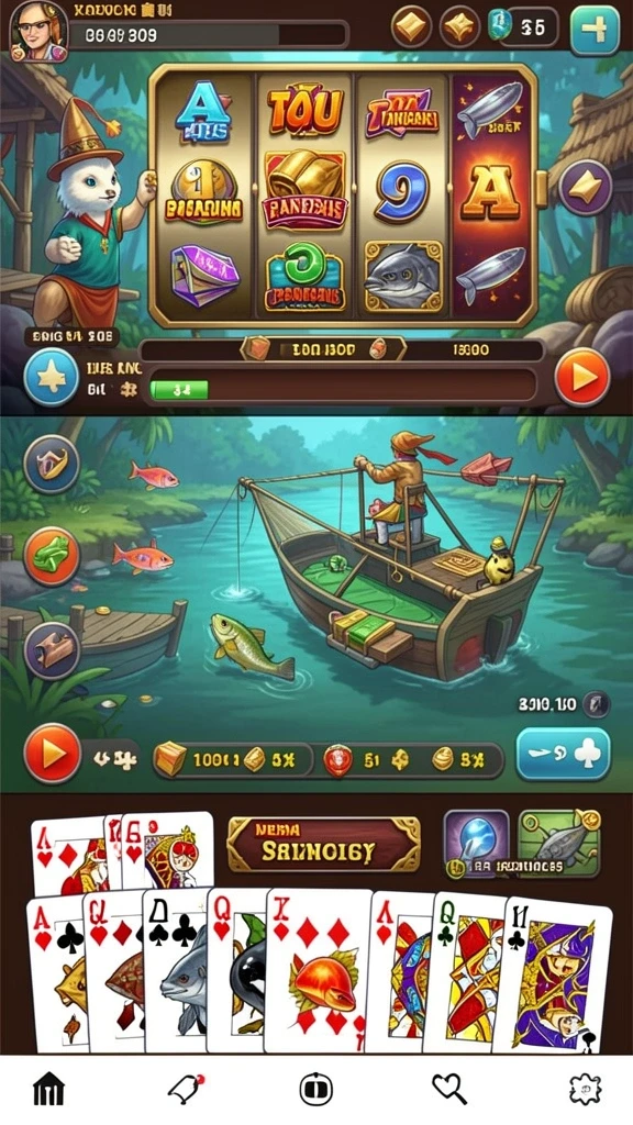ollo4d - Screenshot menunjukkan lingkungan permainan yang memukau.